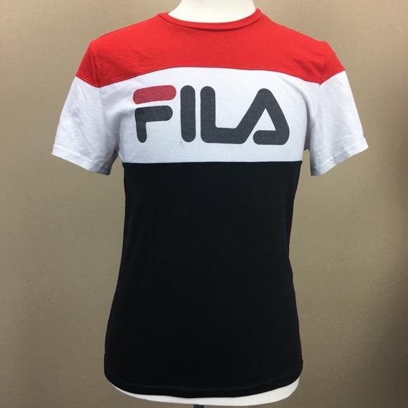Fila Tops - FILA Classic Logo Colorblock Women's Tee T-shirt